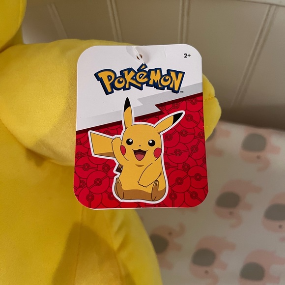 Pokemon (Pikachu) Giant Plush 24 Inch, Ultra Soft, Life Size - Picture 4 of 5